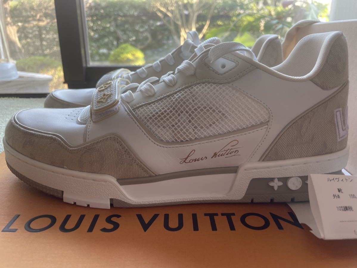 LV トレイナー ライン スニーカー OFF-WHITE VIRGIL ABLOH size8 新品