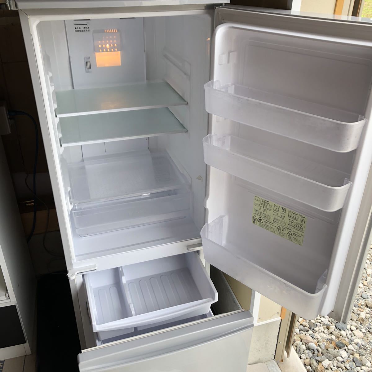 SHARP シャープ ノンフロン冷凍冷蔵庫 SJ-D17A-S 2015年製 冷蔵庫