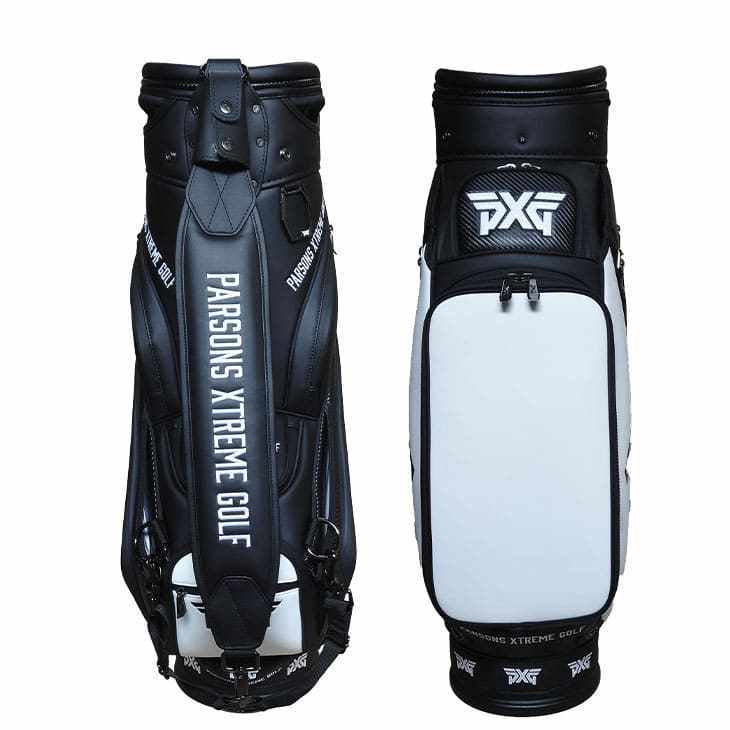 PXG/9.5_TOUR_BAG/カートキャディバッグ/ブラック×ホワイト/口枠 PXG/9.5_TOUR_BAG/カートキャディバッグ/ブラック×ホワイト/口枠