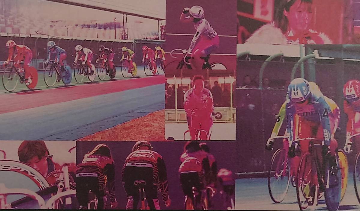  festival 10 anniversary!! woman activity society & one . thousand gold!! such sport? besides not ..!? * GIRL\'S KEIRIN 10th : ANNIVERSARY large size poster * unused new goods 