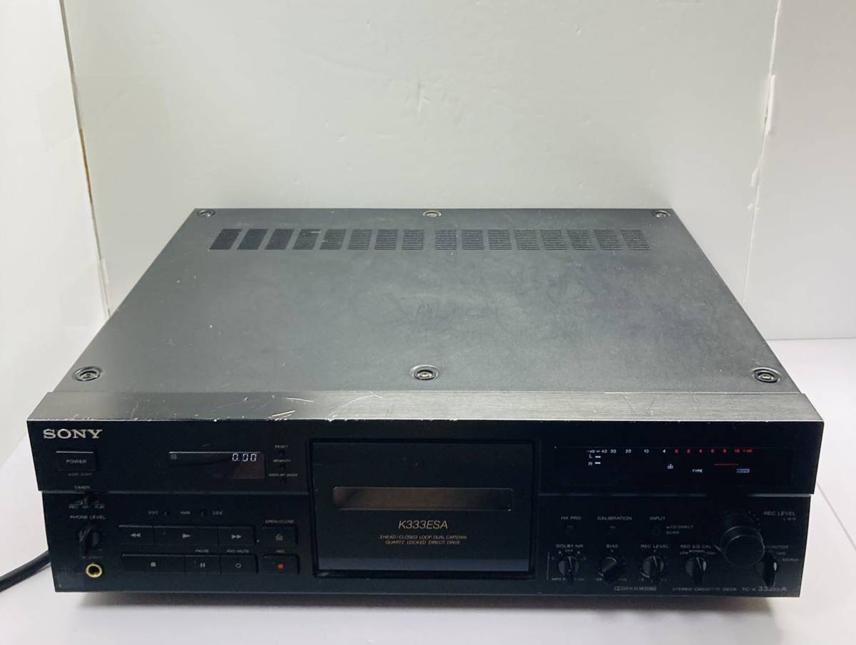SONY ソニー TC-K333ESA カセットデッキ ステレオ テープレコーダー