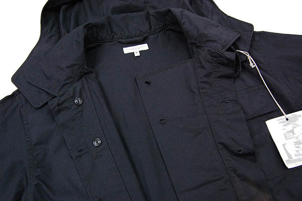 新品 定価￥42,900 アメリカ製 エンジニアードガーメンツ Engineered Garments「MC SHIRT JACKET-HIGH COUNT TWILL」MCシャツジャケット/S_画像6