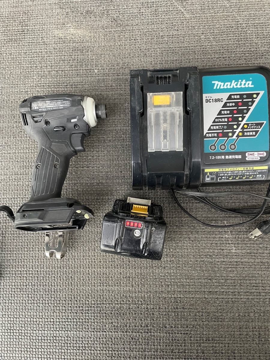 makita マキタ TD162D 14.4v BL1460 充電器 インパクトドライバー