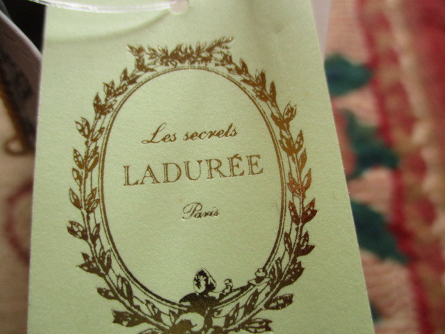 Les Secrets LADUREE♪可愛いミニトートバッグ　グレー_画像8