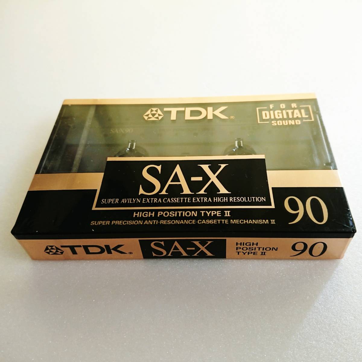 ラスト１本！★新品未開封★ TDK SA-X 90 カセットテープ ハイポジション ハイポジ 昭和カセット HIGH POSITION TYPEⅡ クロムテープ_画像1