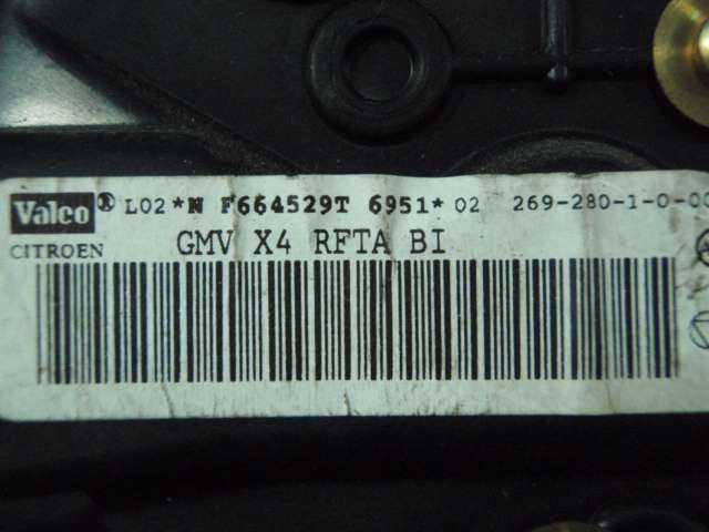 * X4XFX Citroen C5 обогреватель motor двигатель-вентилятор 280729JJ