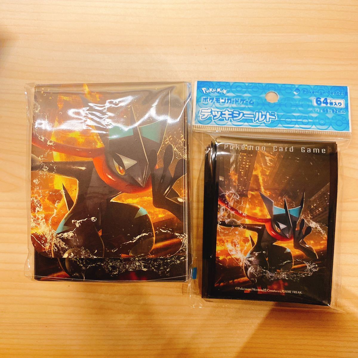 新品未開封 ポケモンカード かがやくゲッコウガ デッキシールド 新品未開封 ポケモンカード かがやくゲッコウガ デッキシールド