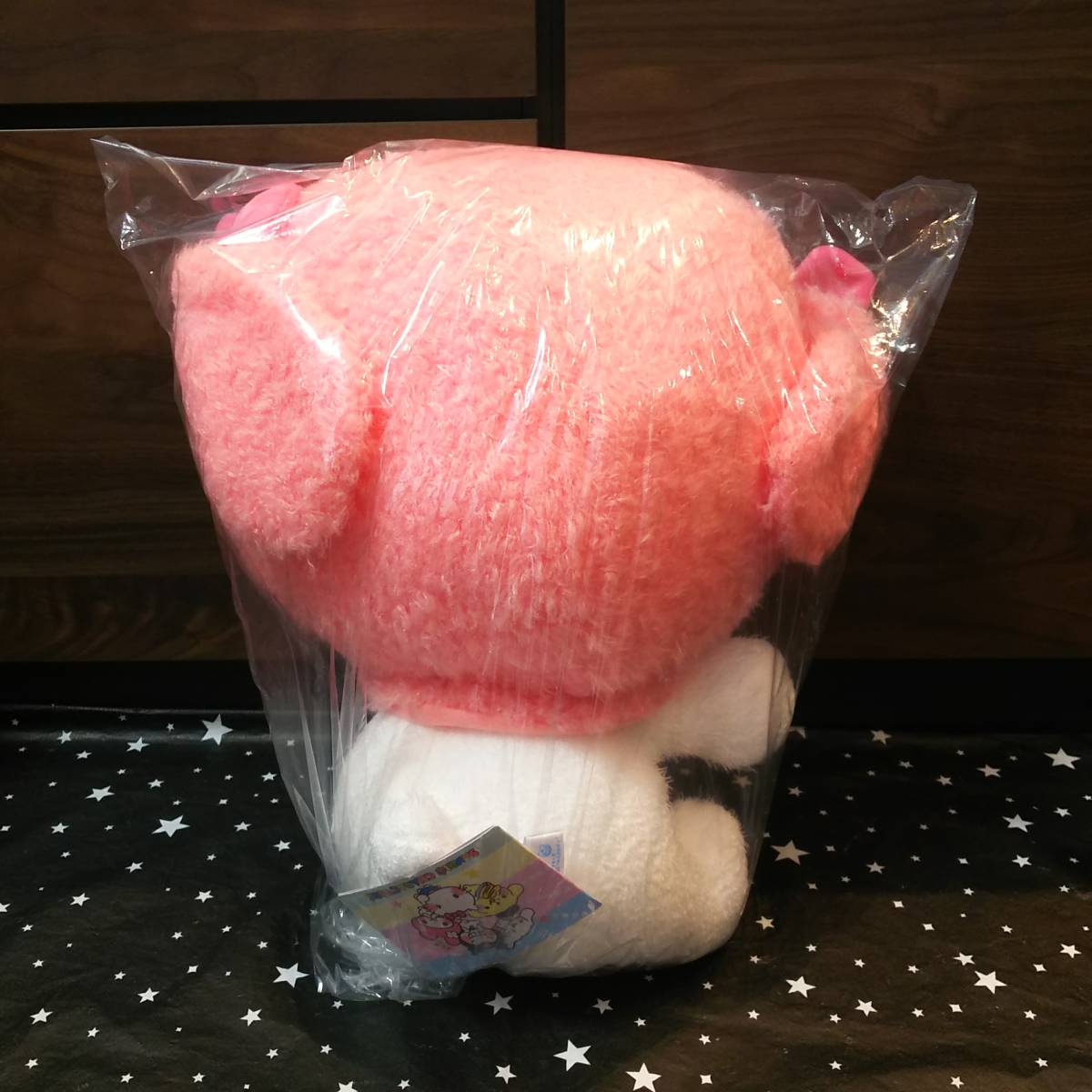 【美品】ゆるかわサンリオキャラクターズ ハイパージャンボぬいぐるみ マイメロディ ゆるかわ サンリオキャラクターズ ギガジャンボはぎゅっと