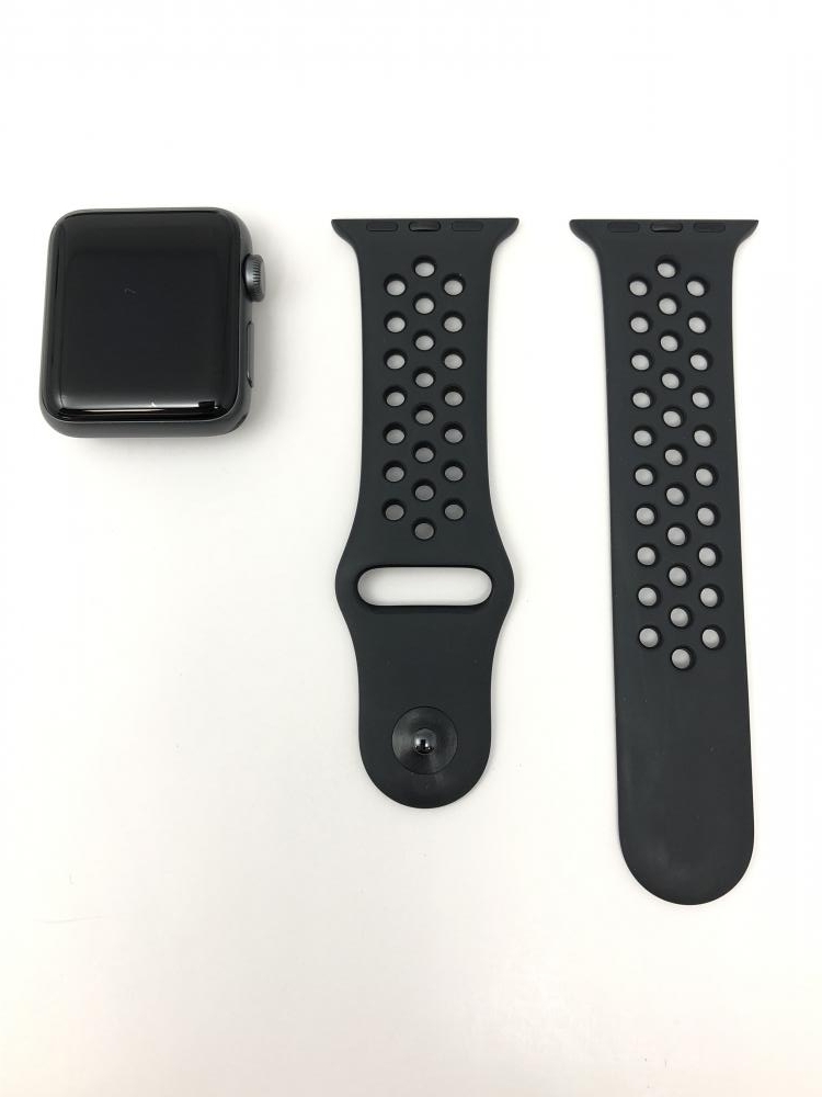 394【動作確認済】 Apple Watch Nike+ Series3 38mm GPS スペース