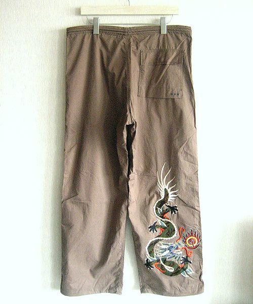 美品 maharishi マハリシ dragon embroidered snopants ドラゴン刺繍