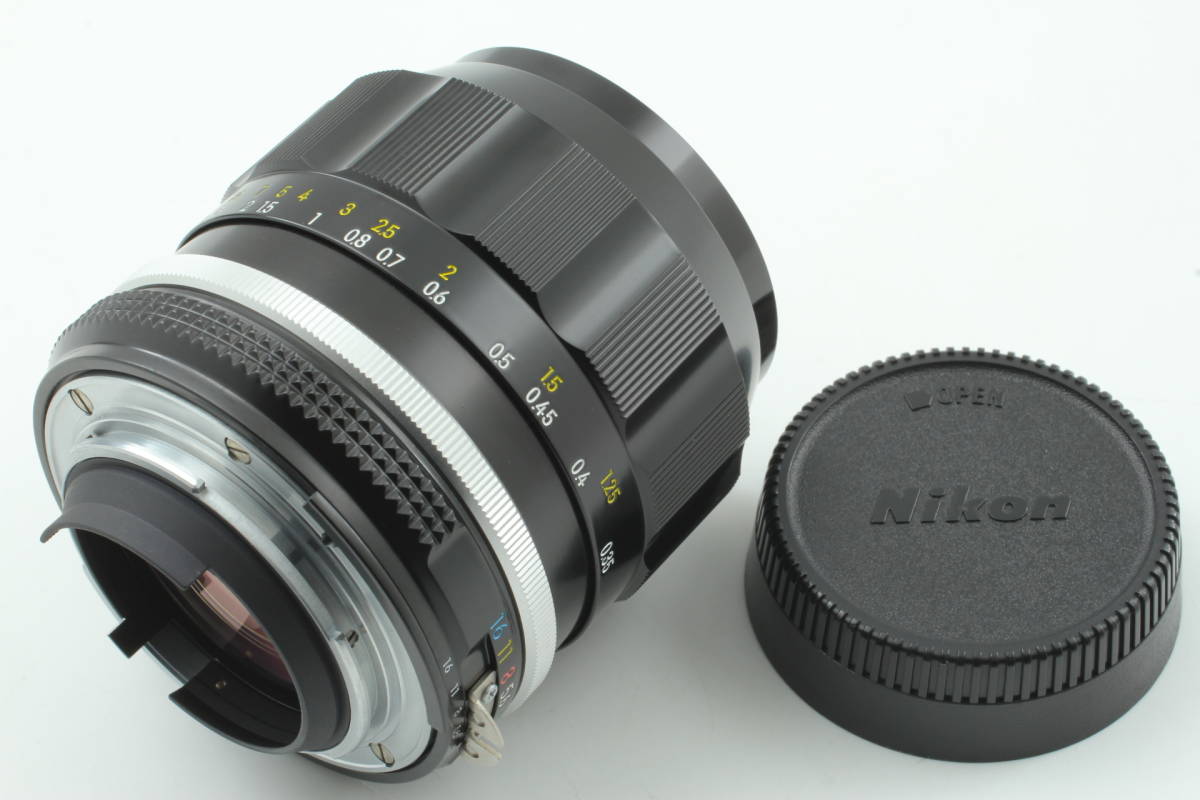 【美品】Rare Nikon Nikkor-N Auto 35mm f/1.4 Ai Converted Lens ニコン ニッコール 754@EY_画像10