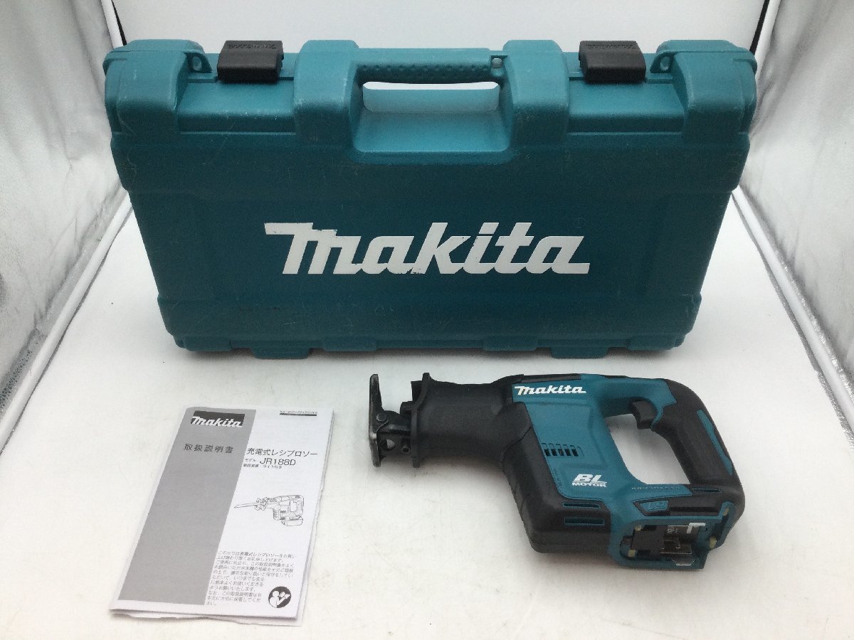 領収書発行可】☆Makita/マキタ 18v充電式レシプロソー JR188DZK 本体