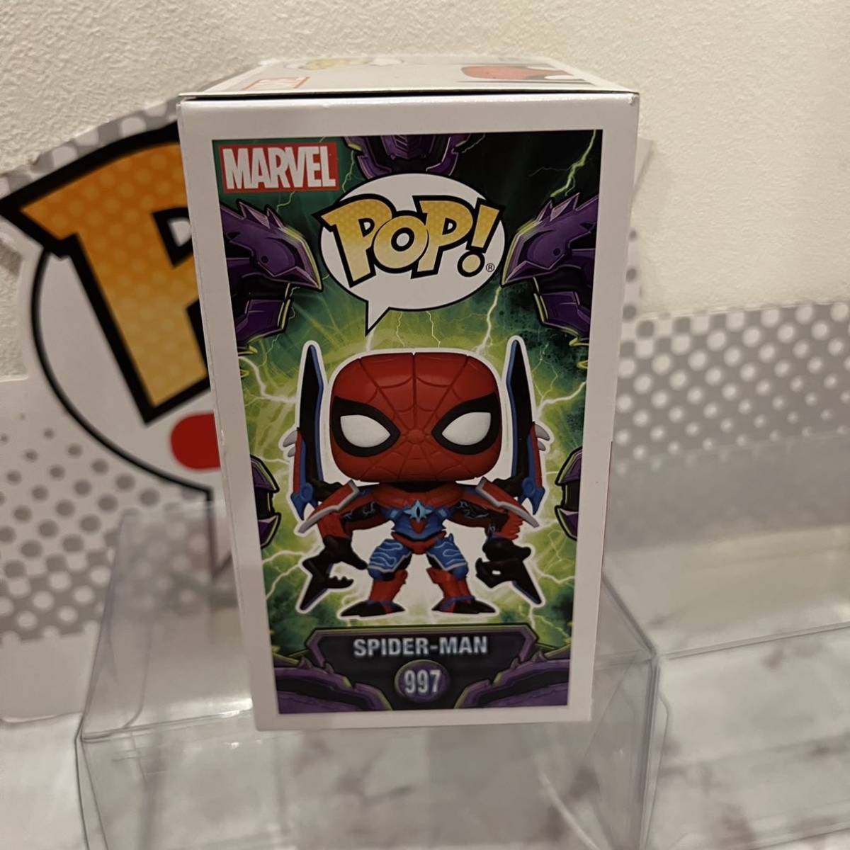 FUNKO POP! マーベル　メカスパイダーマン　限定版_画像2