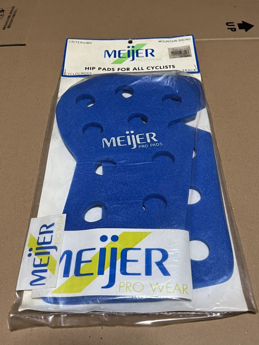 MEIJER HIP PADS FOR ALL CYCLISTS (blue)(original)(unopened)(end of production) 1995 vintage rare_画像1