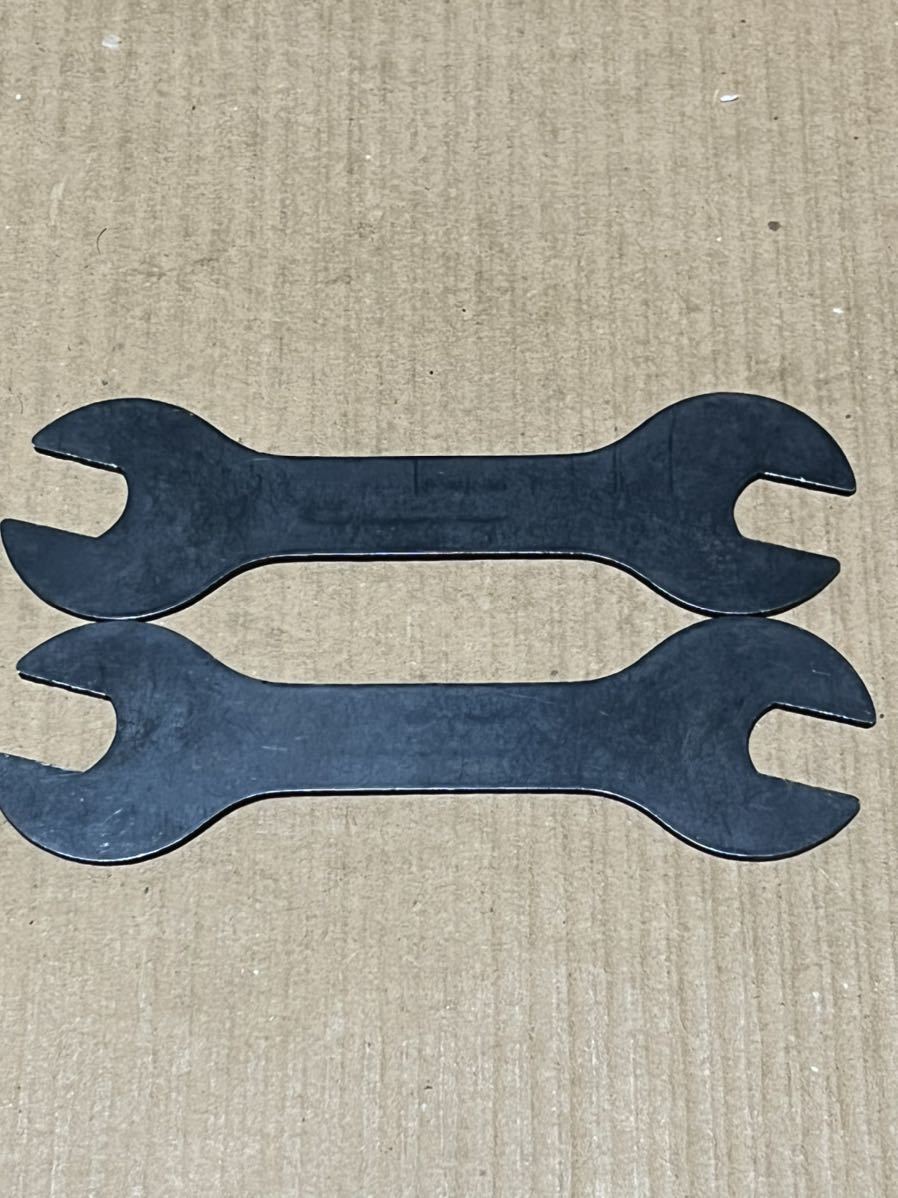 SHIMANO HAB SPANNER SET (2P) 13mm-14mm (original)(genuine)(end of production) 1993 vintage rare