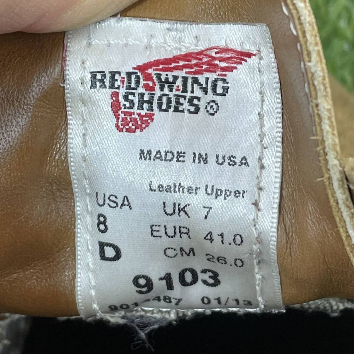 安心品質0704】ポストマン9103レッドウイングREDWINGブーツ送料無料