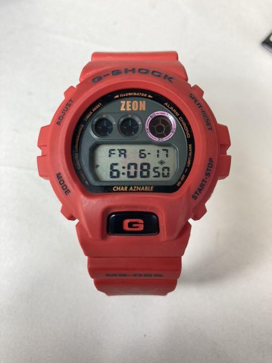 G-SHOCK ガンダム 赤 シャア ジオン軍 三ツ目 限定 ザク 時計