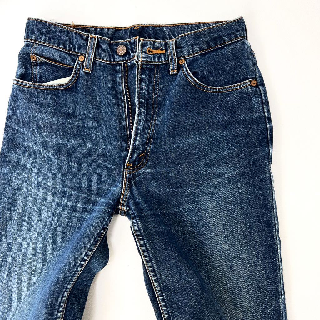 リーバイス ☆ LEVIS ☆ 854 日本製 デニムパンツ ジーンズ ジーパン 30 インディゴ ブルー 自然な色落ち感♪ アメカジ 古着MIX■Ja4027_画像4