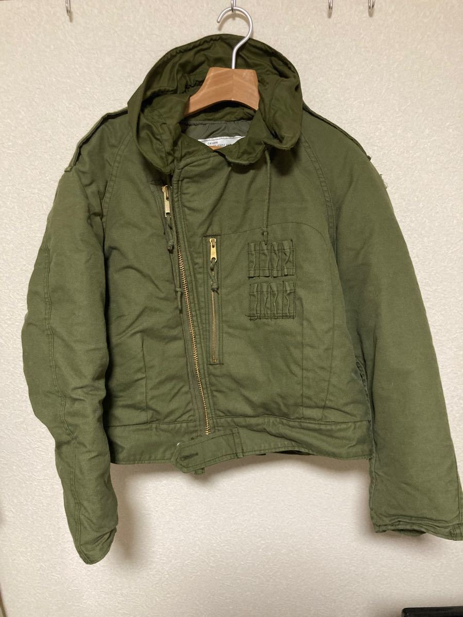 カナダ軍放出品 タンカースジャケット ミリタリー ビンテージ カナダ軍放出品 タンカースジャケット ミリタリー ビンテージ