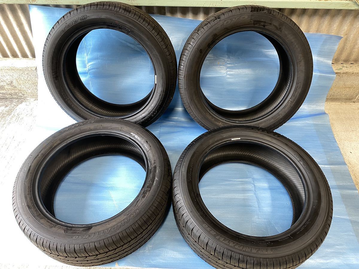 66.新車外しTOYOトーヨー トランパス mp7 235/50R18 97V TRANPATH