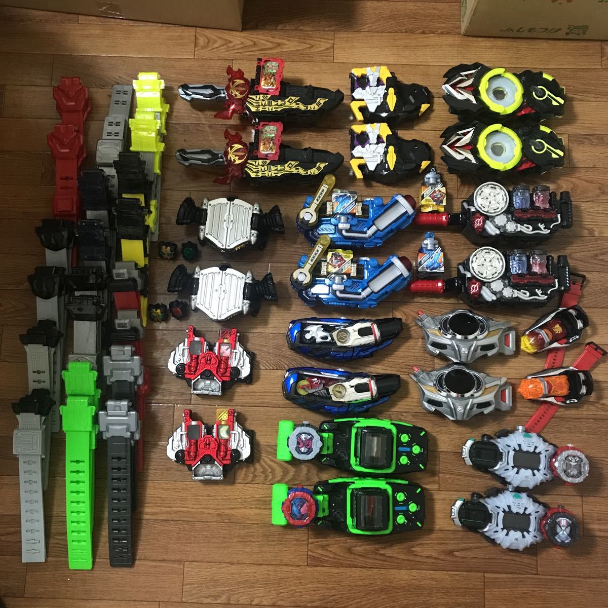 仮面ライダーベルトまとめ DXゼロワンドライバー DXビルドドライバー