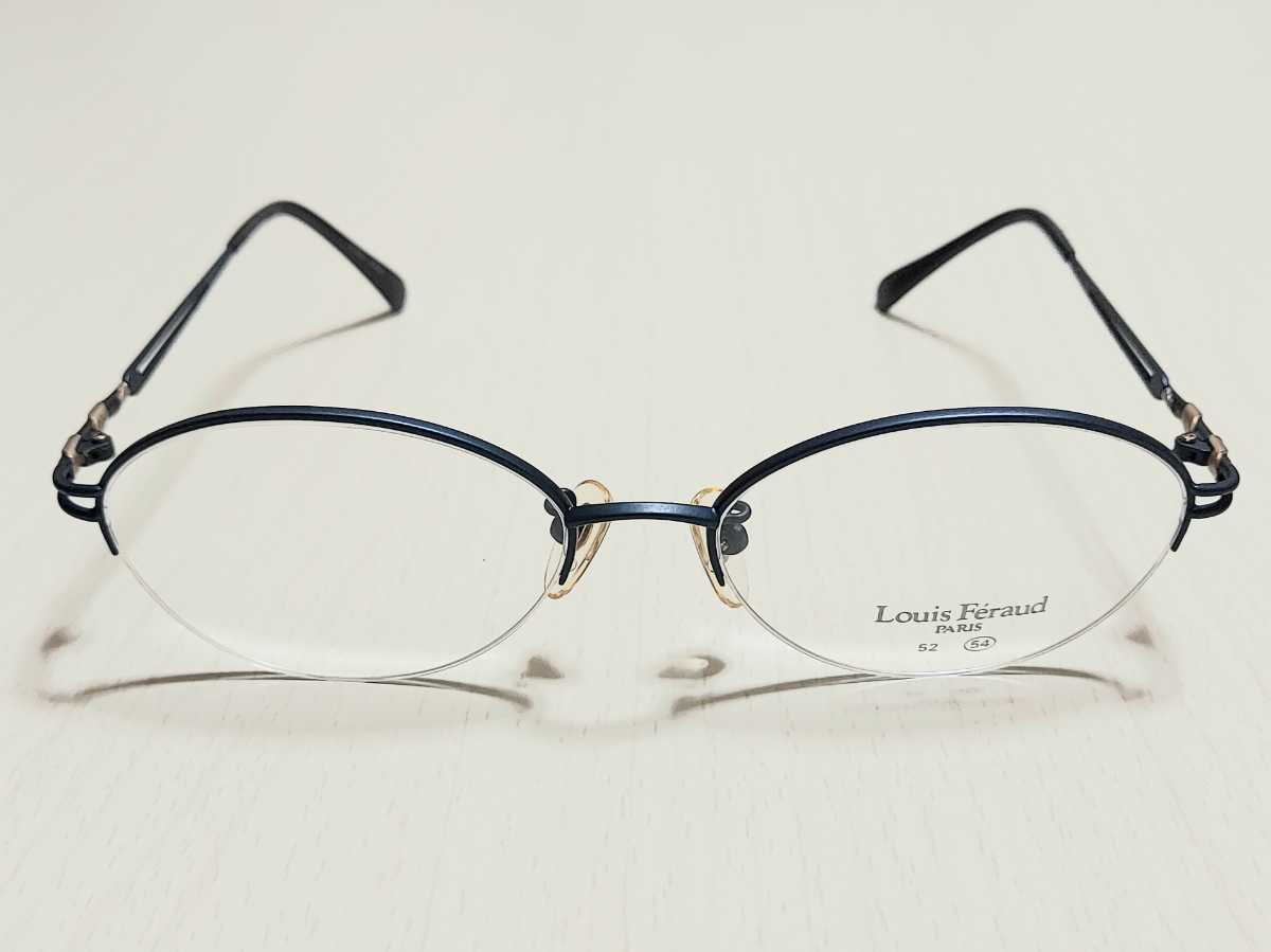 32％割引最新エルメス 新品 Louis Feraud ルイフェロー 日本製 メガネ 眼鏡 高級感 オシャレ 上品 ハーフリム 青 ブルー 軽い 金属 フレーム めがね、コンタクト ビューティー、ヘルスケア-SHOW8TSUCHIYA.COM