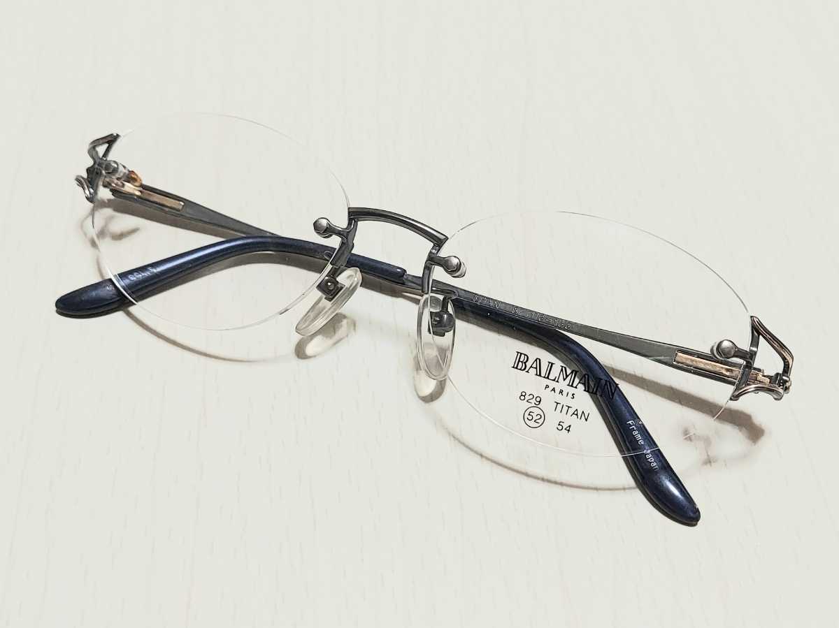 ヤフオク! - 新品 BALMAIN バルマン 日本製 メガネ 眼鏡 高級...