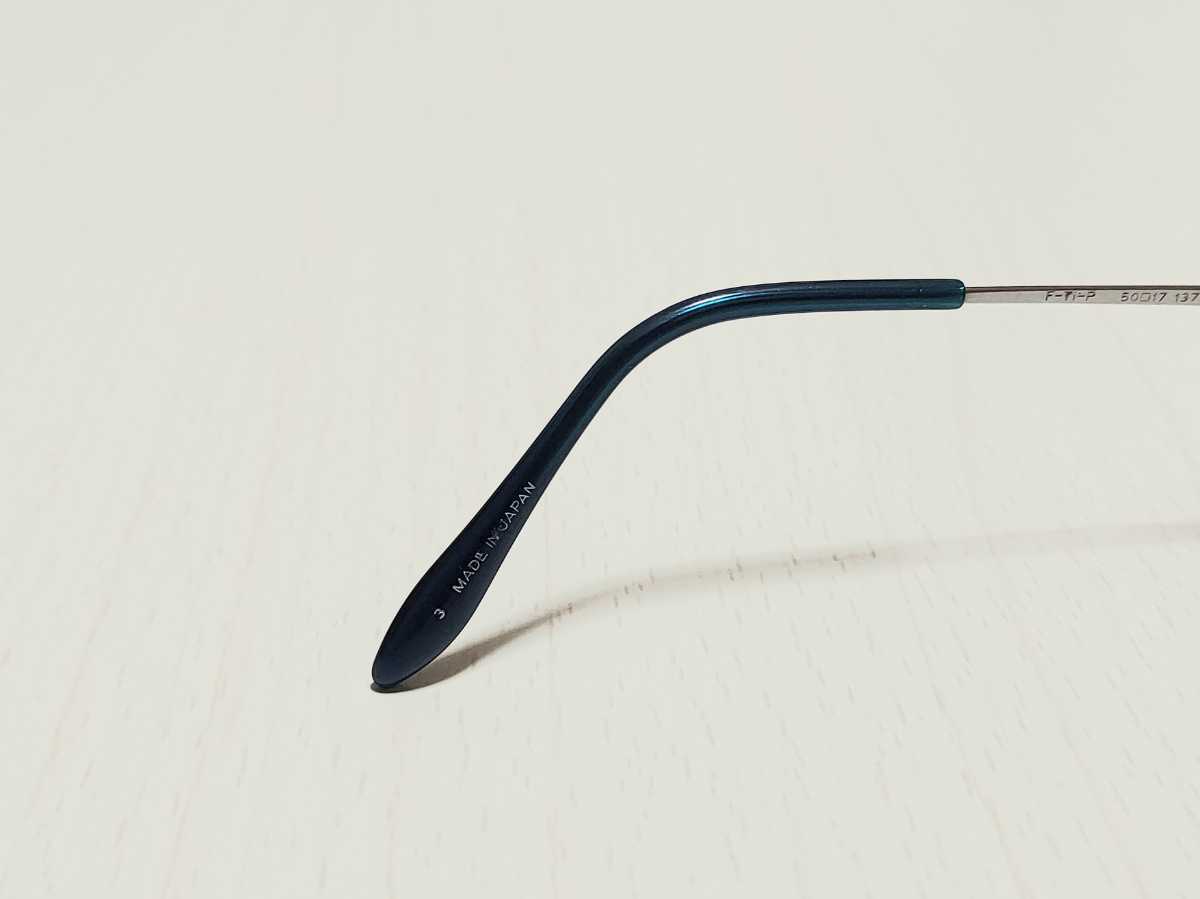 新品　SONIA AYKIEL　ソニアリキエル　日本製　メガネ　眼鏡　高級感　オシャレ　上品　ハーフリム　シルバー　チタン　軽い_画像10