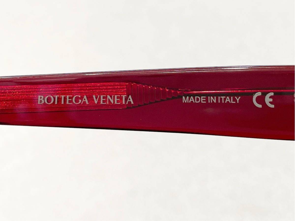 正規品　新品　BOTTEGA VENETA ボッテガ・ヴェネタ　セル　ウェリントン　ボストン　赤　ブランド　オシャレ　眼鏡　メガネ　BV1130O_画像8
