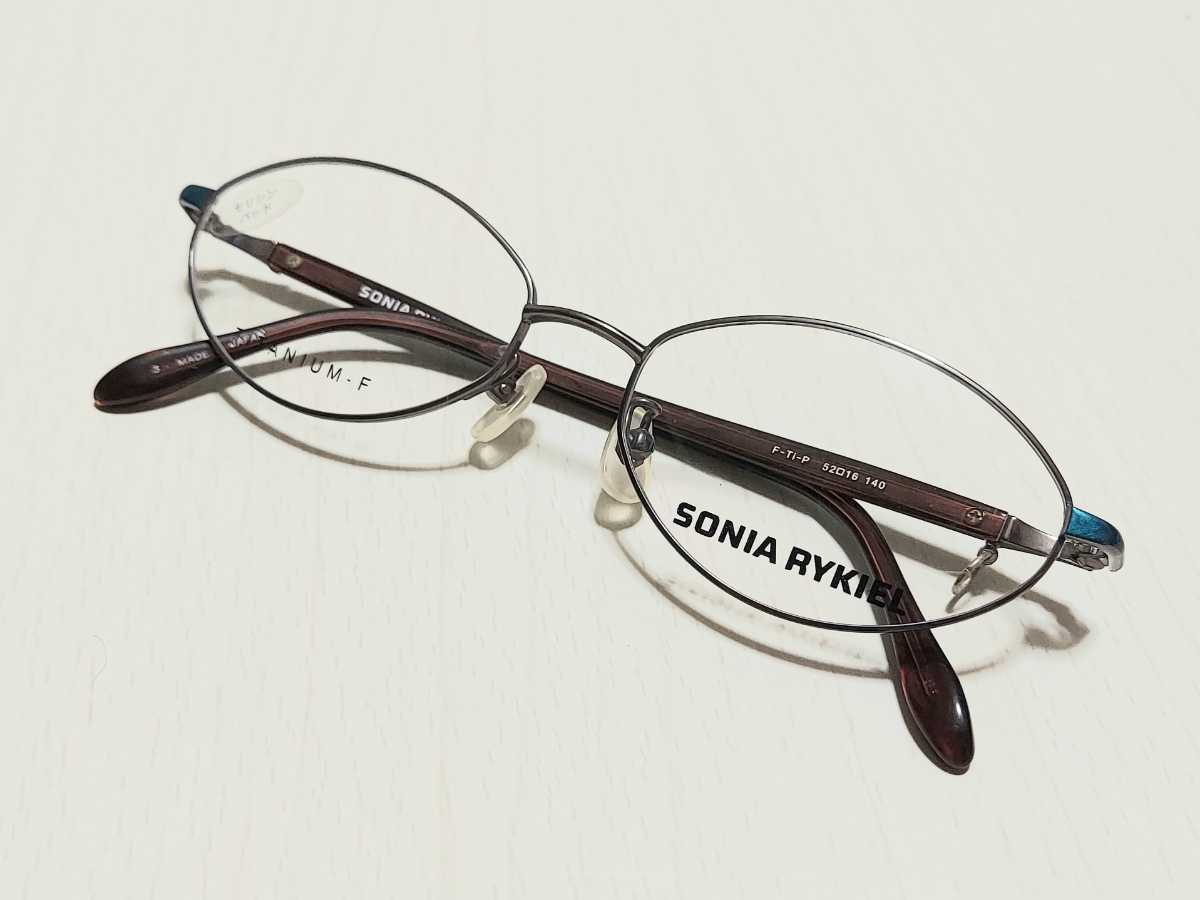 新品 SONIA AYKIEL ソニアリキエル 日本製 メガネ 眼鏡 高級感