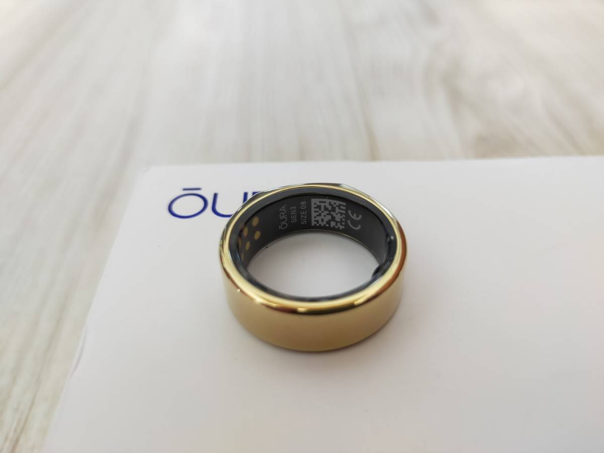 Oura ring Gen3 Gold US7⭐︎オーラリング第3世代-