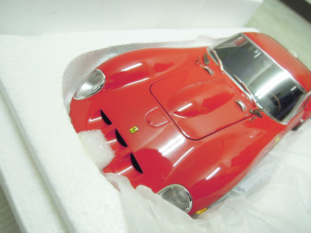 2137) 箱開封のみ KYOSHO 京商 ハイエンドモデル Hi-End model 1/18 フェラーリ 250 GTO (RED) 08437R_画像8