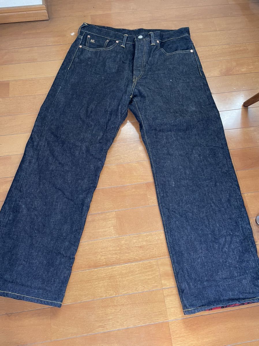 RRL ダブルアールエル ラルフローレン デニムパンツ 裏地 34×32 www