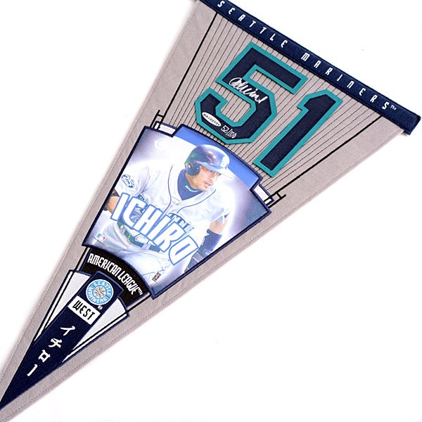 イチロー ICHIRO 100枚限定 直筆 サイン入り ペナント UPPER DECK