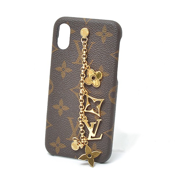 Louis Vuitton M63899 iPhone Case X/XS Bumper Monogram Charm Used