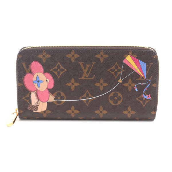 ルイヴィトン 財布 レディース ジッピーウォレット ヴィヴィエンヌ 日本限定 モノグラム M69054 Louis Vuitton 未使用展示品_画像1