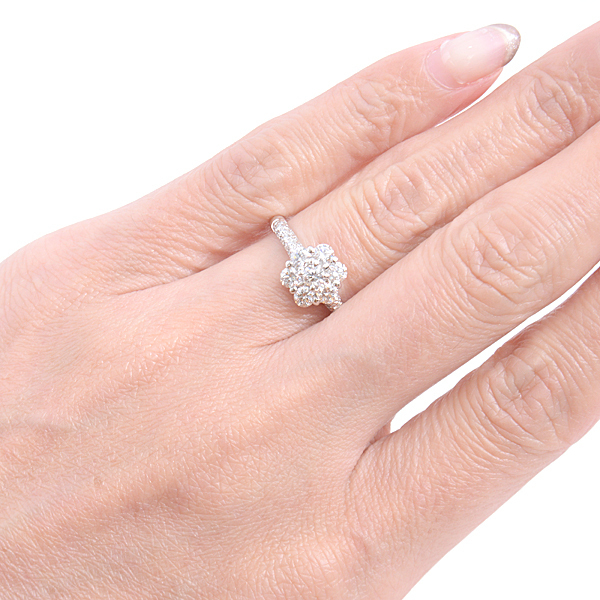 お得 婚約指輪 ダイヤモンド 0.3カラット プラチナ 鑑定書付 0.301ct E
