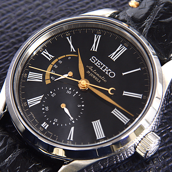 セイコー 腕時計 メンズ SARW013 プレサージュ パワーリザーブ 漆ダイヤル 自動巻き SS ステンレス SEIKO 