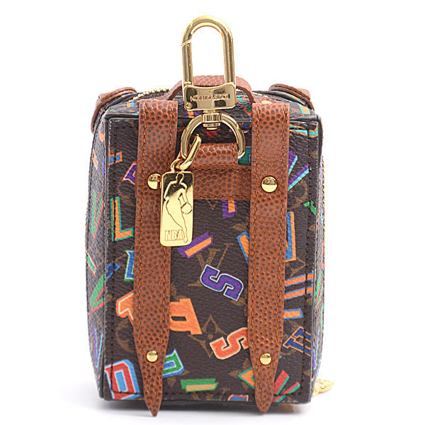 ルイヴィトン 小物入れ レディース トランク レターズ ミニバックパック モノグラムレターズ MP3017 Louis Vuitton 中古_画像2