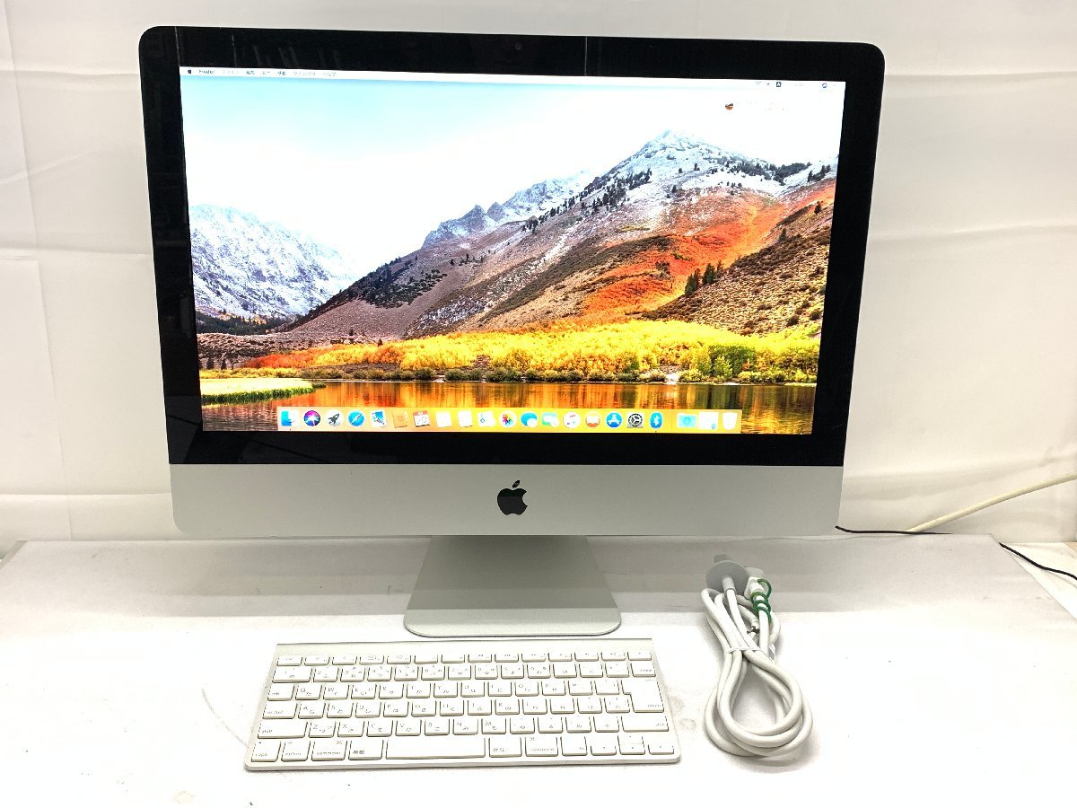 特売モデル apple imac 21.5 winndows11 ssd240gb 家電・スマホ
