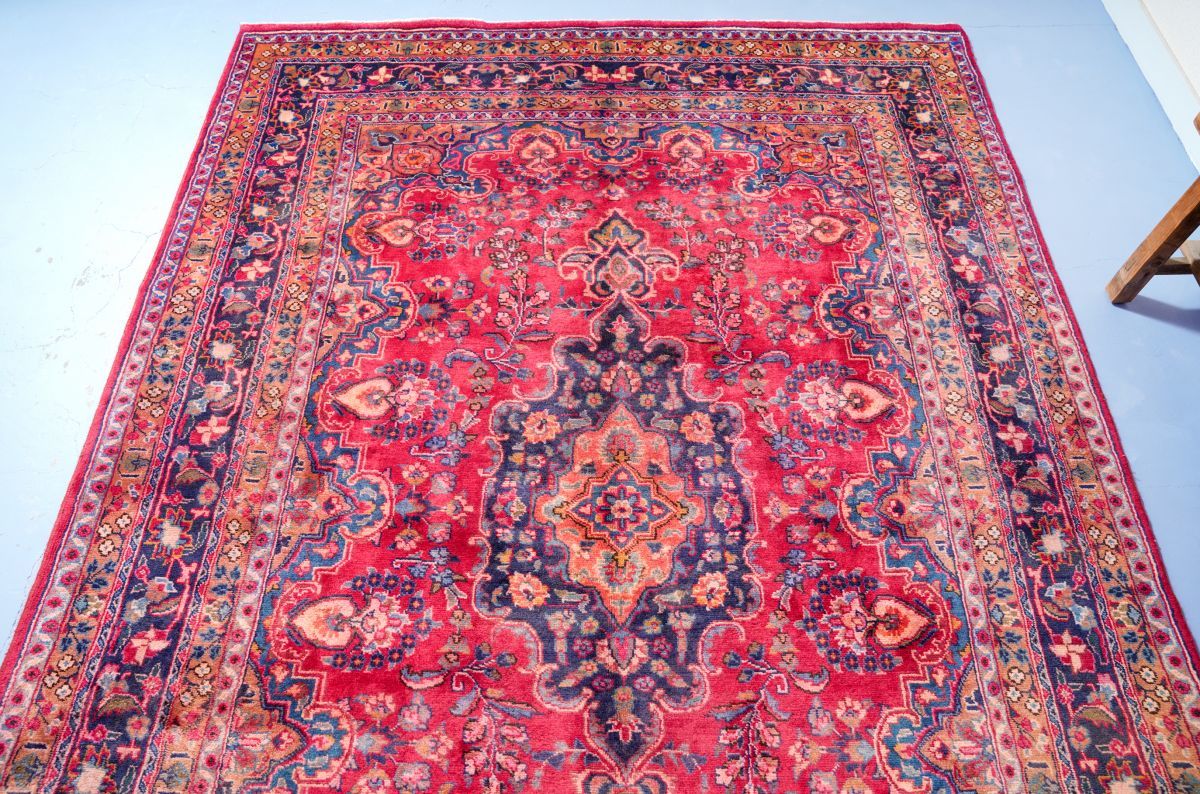 【Rug Store SophoraWholesale】292×197cm 手織り 絨毯 カーペット ヴィンテージ ラグ ペルシャ絨毯 アウトレット aB0408002_画像2