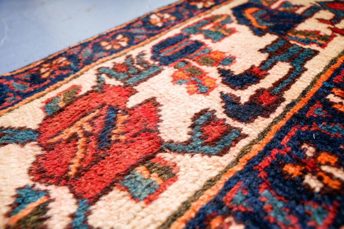 ペルシャ絨毯 ヴィンテージラグ 手織り305×160cm-