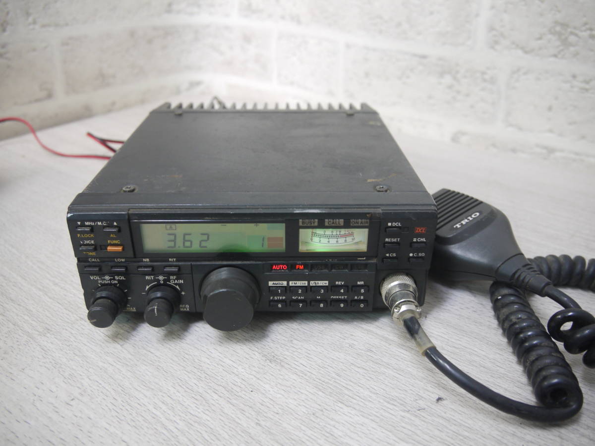 412 KENWOOD TR-851D 430MHz ALL MODE TRANSCEIVER TRIOマイク付