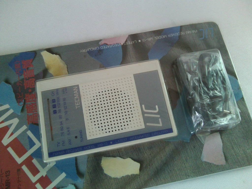 5100円 レア!未使用☆TECMAN テクマン FM/AM ポータブルラジオ 5100円 レア!未使用☆TECMAN テクマン FM/AM ポータブルラジオ