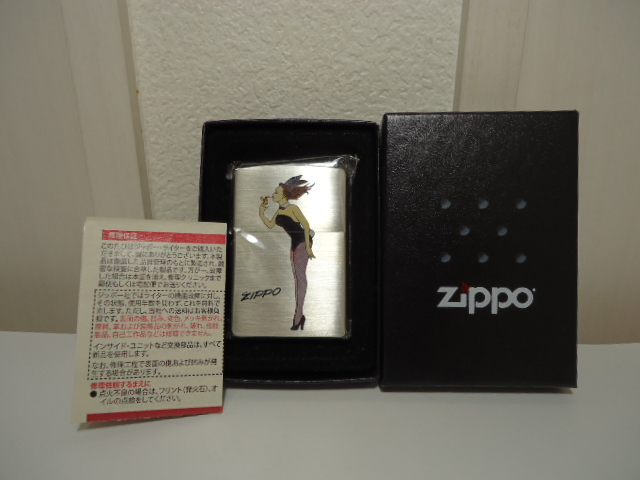 1円開始!コスチュームZIPPO未使用品☆バニーガールのウィンディー