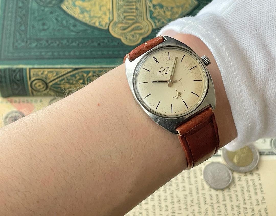 超貴重】ゼニス/ZENITH/スポルト/SPORTO/手巻き/32mm/メンズ腕時計