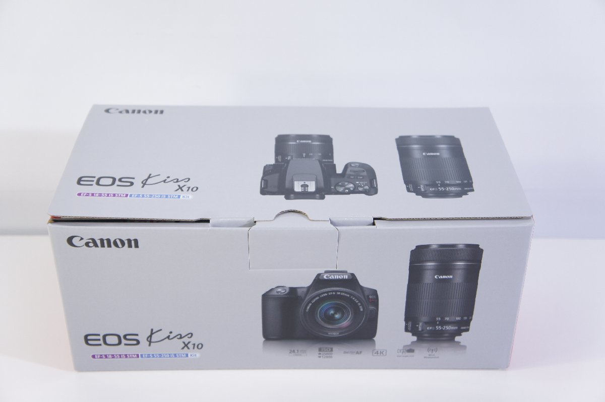 34％割引品質のいい ◇827◇ 【未使用】 Canon EOS Kiss X10 ダブルズームキット デジタル一眼レフ デジタル一眼 カメラ、光学機器  家電、AV、カメラ-WWW.TSRPLC.COM