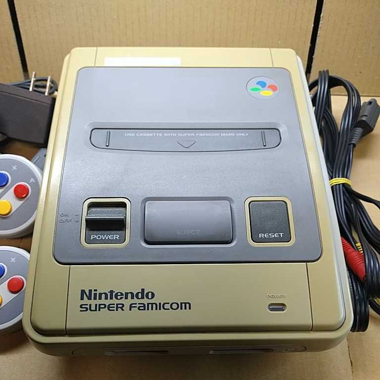 スーパーファミコン 送料無料　一式　コントローラー　アダプタ　★ゲーム機本体★　259 267