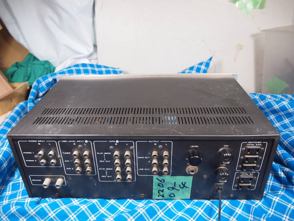 6周年記念イベントが DIATONE 三菱 DA-P100 ダイヤトーンプリアンプ