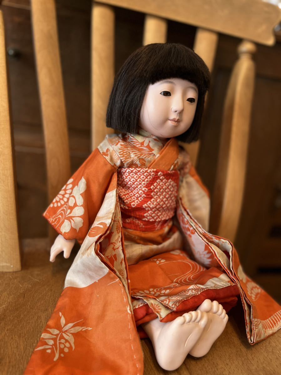 初売り ✱大難あり 古い市松人形 光龍斎 ienomat.com.br